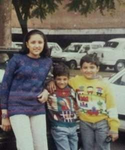 Parineeti Chopra brothers 1 | Celebrity family wiki Parineeti Chopra childhood pictures
