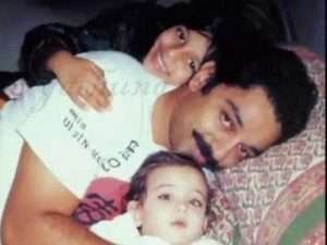 Shruti Haasan childhood pictures