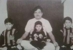 Sonakshi Sinha childhood pictures
