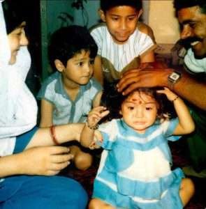Anushka Sharma childhood pictures 4