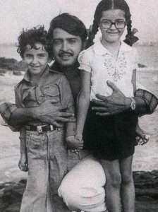 Hrithik Roshan childhood pictures 8