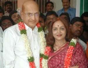 Step mother Vijaya Nirmala