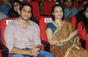 Naga Chaitanya family photos step mother Amala Akkineni | Celebrity family wiki With step mother Amala Akkineni