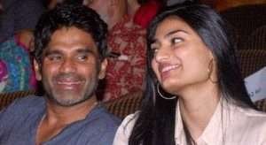 Suniel Shetty family photos children Athiya Shetty