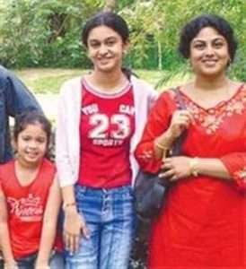 Arjun Sarja daughters Anjana | Celebrity family wiki Arjun Sarja daughters Anjana