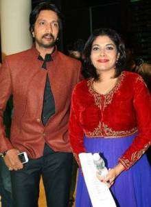 Kannada actor Sudeep wife Priya | Celebrity family wiki Kannada actor Sudeep wife Priya