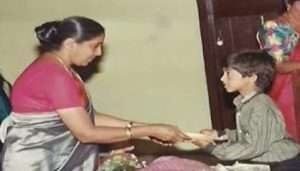 Kannada actor Yash childhood pictures 1 | Celebrity family wiki Kannada actor Yash childhood pictures 1