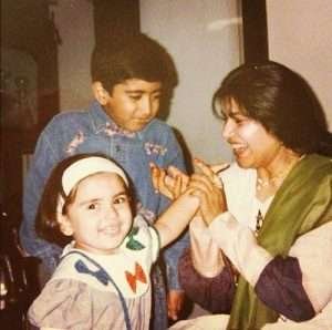 Hansika Motwani Childhood pictures 2 | Celebrity family wiki Hansika Motwani Childhood pictures 2