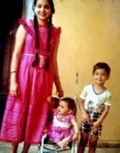 Shriya Saran Childhood pictures 1