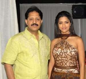 Mamta Mohandas parents father Ambalappat Mohandas