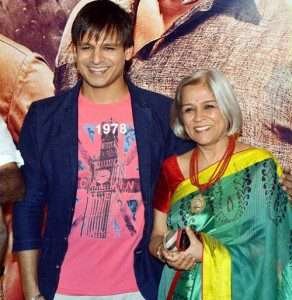 Vivek Oberoi Parents mother Yashodhara Oberoi