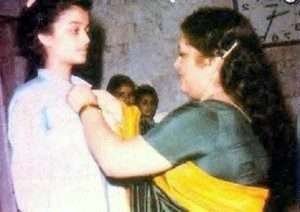 Aishwarya Rai Childhood pictures 1
