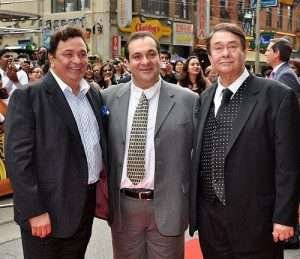 Karisma Kapoor Uncles Rishi Kapoor Rajiv Kapoor and father Randhir Kapoor