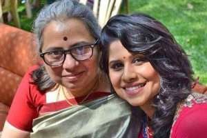 Sai Tamhankar parents mother Mrunalini Tamhankar