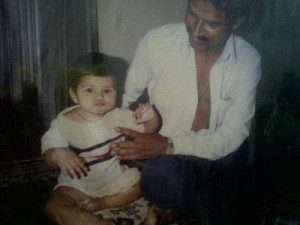 Shraddha Das Childhood pictures 1