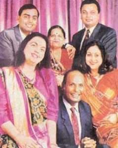 Tina Ambani Rare family photos 1